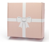 Коробка цвета CMYK бумажная пакуя, покрашенные рифленые грузя коробки для платья одеяния