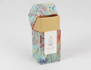 Складчатость бумажной косметической подарочной коробки ODM OEM плоская для лицевой сливк