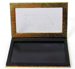 Подарочная коробка искусственной кожи трудная с магнитной упаковкой теней для век картона крышки закрытия