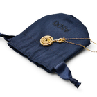 Королевский голубой толстый размер HY сумки 15x20cm подарка ожерелья ткани