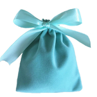 подарок Drawstring ткани бархата 10x12cm кладет в мешки для ярлыка сплетенного ювелирными изделиями