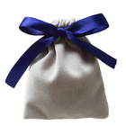 подарок Drawstring ткани бархата 10x12cm кладет в мешки для ярлыка сплетенного ювелирными изделиями