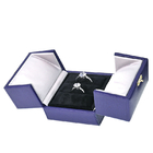 Коробка украшений Pu металлического логотипа кожаная для упаковки дозора Bangle браслета