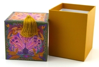 Уникальная прямоугольная подарочная коробка свечи упаковывая роскошное водное покрытие