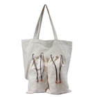 Washable сумки Eco дружелюбные с продукцией хлопка Drawstring многоразовой кладут нул отходов в мешки, сумки подарка Drawstring ткани холста