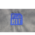 подарок Drawstring ткани бархата 10x15cm кладет вышитый логотип в мешки